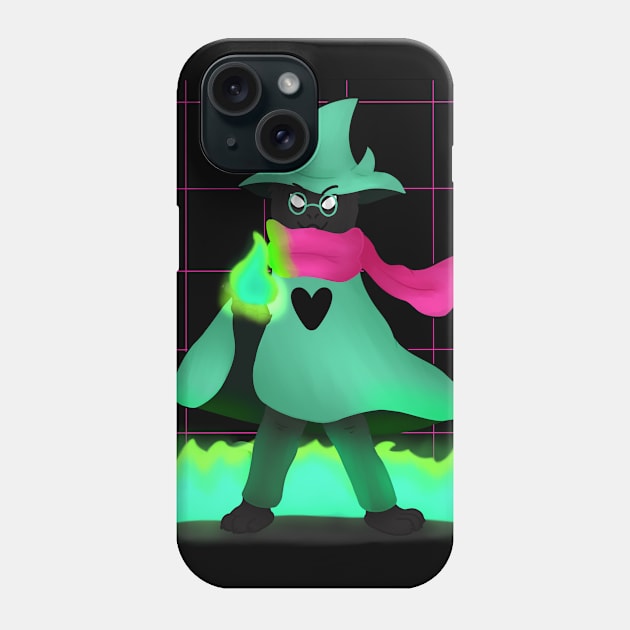 Ralsei Battle Phone Case by luban