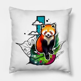 red panda Pillow