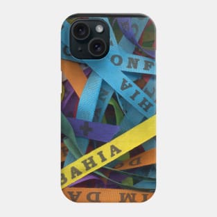 Ribbons from Bahia-Brazil: Senhor do Bonfim Phone Case