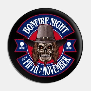 Bonfire Night, The Fifth of November Pin