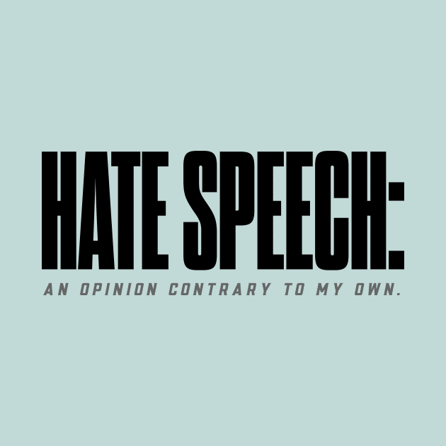 Hate speech by bluehair