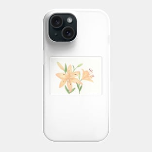 Orange Lilies Phone Case