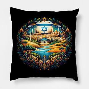 Israel Design Pillow