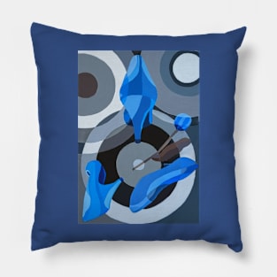 Retro Ripple Pillow