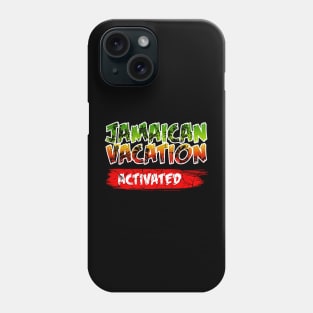 Jamaica Jamaican Flag Caribbean Vacation Reggae Phone Case