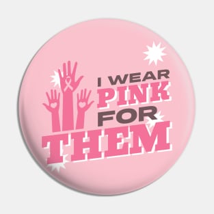 breast cancer awareness pink ribbon Pin