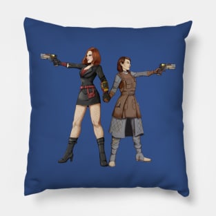 Beth & Odessa Hero Pose Pillow