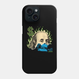 The death of Physical Money Phone Case
