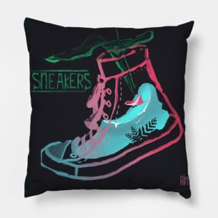 Ocean Sneakers Pillow