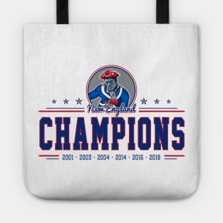 Patriots 2019 Championship Graphic 3 Tote