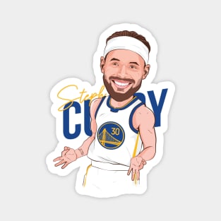 Steph Curry Golden State Warriors Magnet