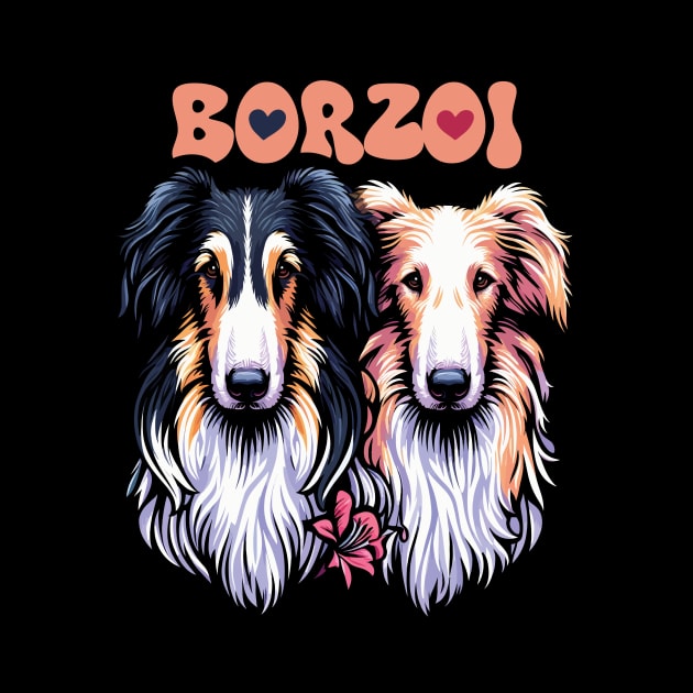 Borzoi. I love borzois. by MrPila