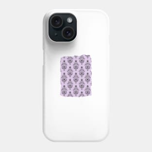 Haunted Mansion Wallpaper Amethyst Purple Phone Case