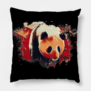 Panda bear art design Pillow