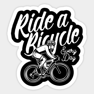 Bicycle Rider Stickers Teepublic