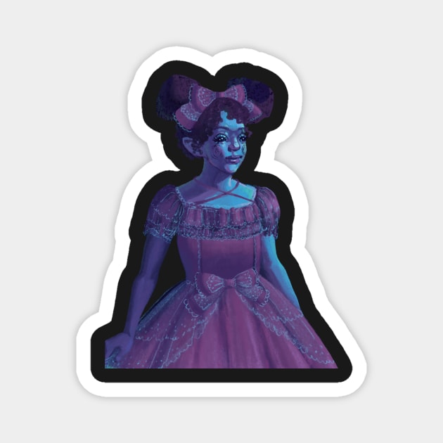 Alien Lolita Magnet by catherynsart