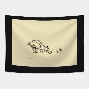 Ducky Doodle Tapestry