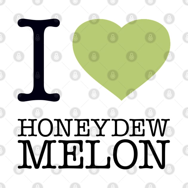 I LOVE HONEYDEW MELON by eyesblau