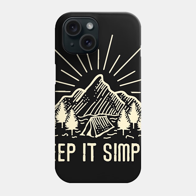 Funny Camping Outdoor Campfire Tents Men Women Kids Phone Case by vicentadarrick16372