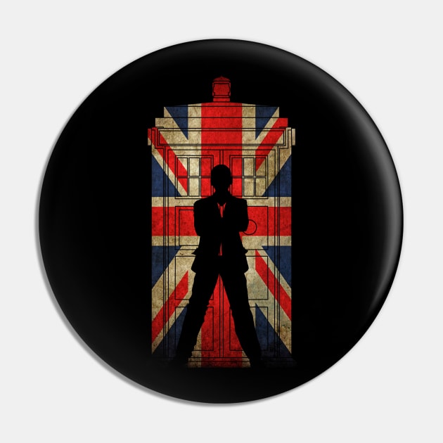 9th in Union jack Pin by Bomdesignz