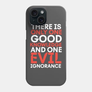 There İs Only ( White) Phone Case