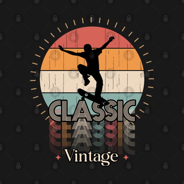Vintage classic SKATE by lepetitcalamar