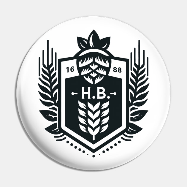 Homebrewing Homebrewer Pin by ThesePrints