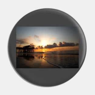 Tybee Island Sunrise Pin