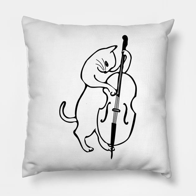 Drop the Bass Pillow by nwsoulacademy