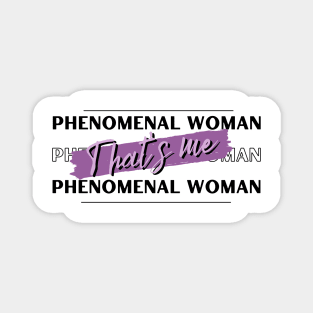 Phenomenal Woman Magnet