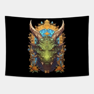 green dragon Tapestry