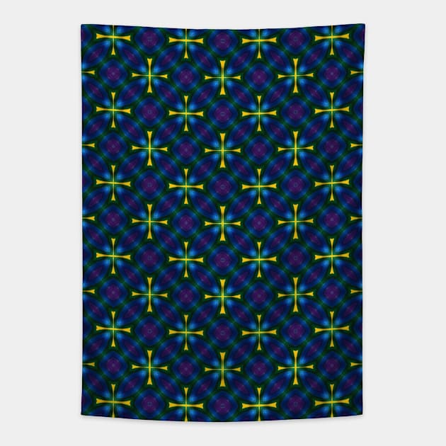 Knots and Crosses Tapestry by Amanda1775