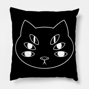 Shadow Kitty Pillow