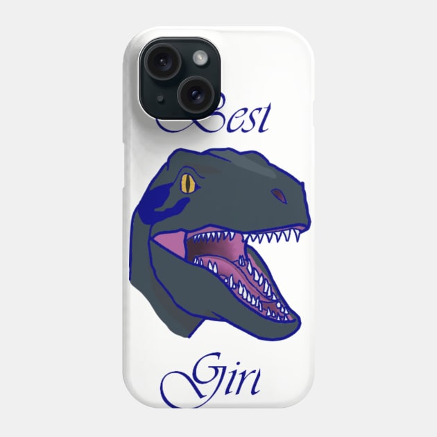 Blue is Best Girl Phone Case by redalertsr71