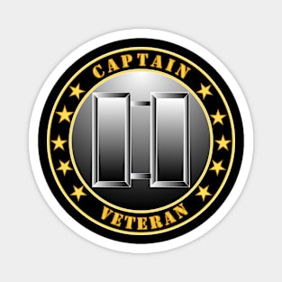 Army - Captain Veteran Magnet