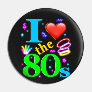 The top 10 best 1980s night retro vintage Bright colors eighties party I love the 80s clothing for women and men Pin