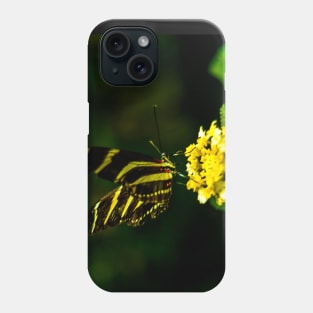 Flower with Butterfly Phone Case