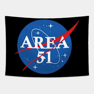 Nasa Area 51 Tapestry