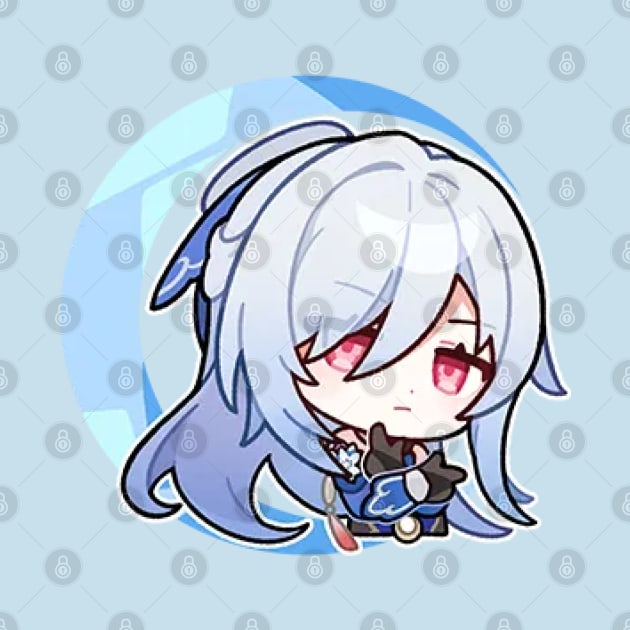 Honkai Star Rail Chibi Jingliu by HoyoStan