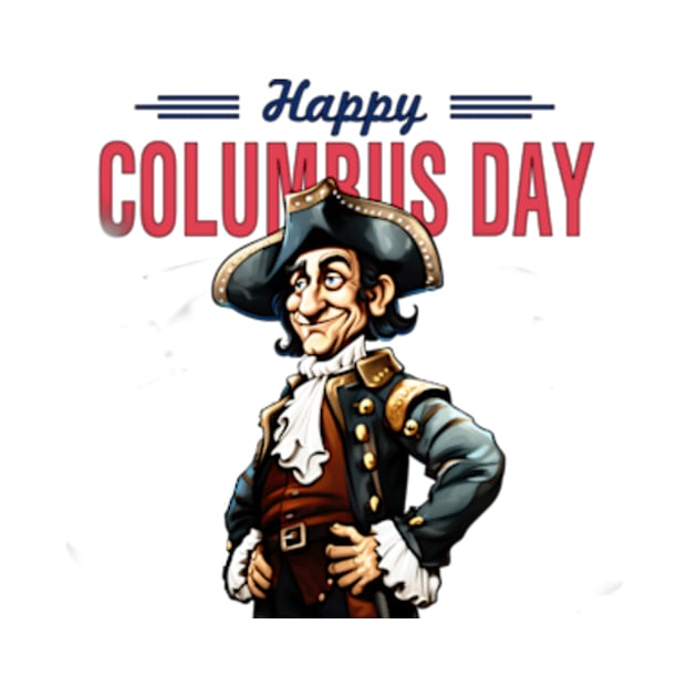 Happy columbus day by TshirtMA