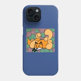 Sweet Retro Vintage Cartoon Fox Phone Case