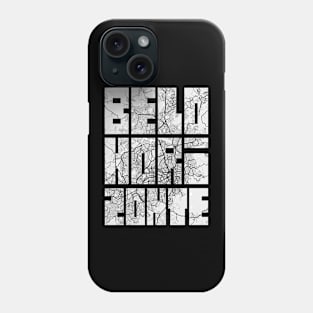 Belo Horizonte, Maharashtra, Brazil City Map Typography - Light Phone Case