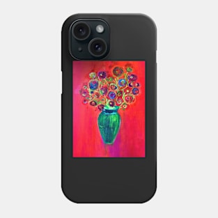 Red-hot summer Flowers Phone Case