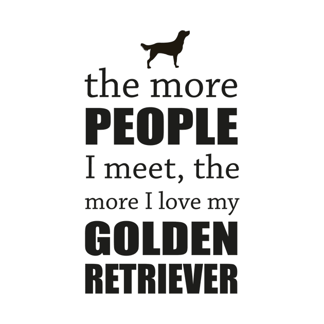 The More People I Meet - Golden Retriever by veerkun