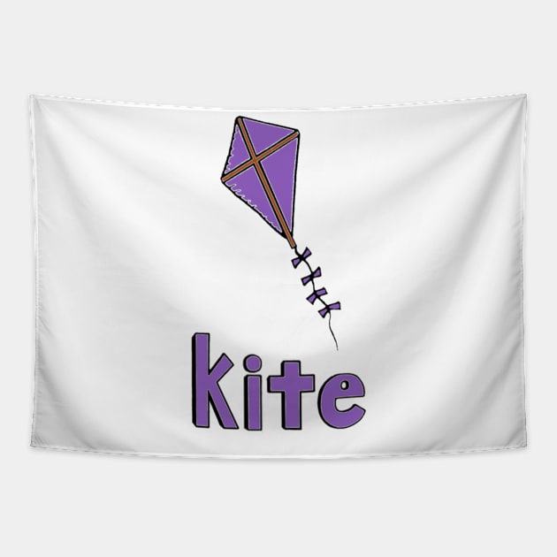 This is a KITE Tapestry by Embracing-Motherhood