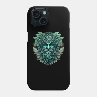 Jack Of The Wood Traditional Pagan Celtic Greenman Phone Case