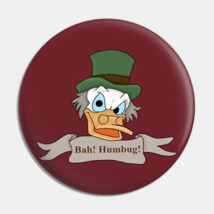 Scrooge McDuck- Bah! Humbug! Pin