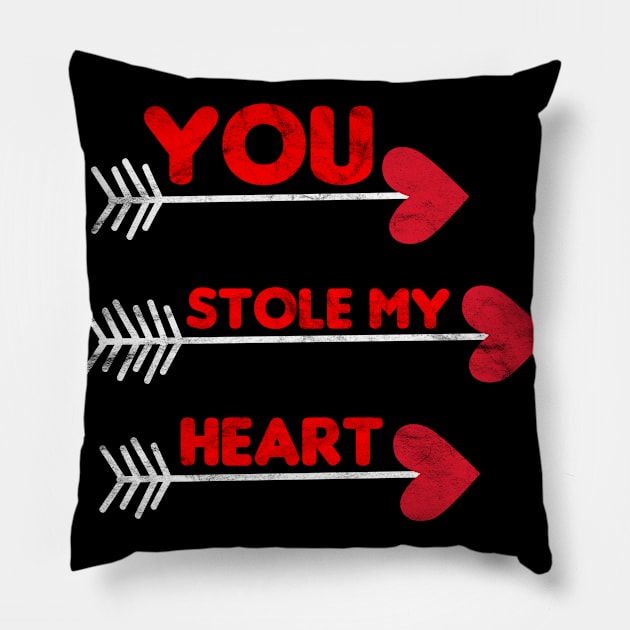 VALENTINE - You Stole My Heart Pillow by AlphaDistributors