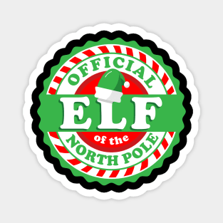 Official Elf of the North Pole Seal Magnet