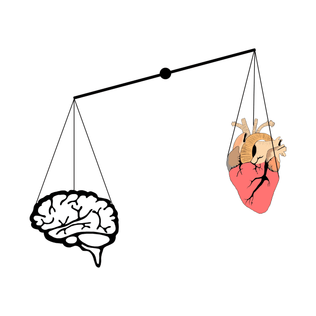 Brain vs heart by DarkoRikalo86